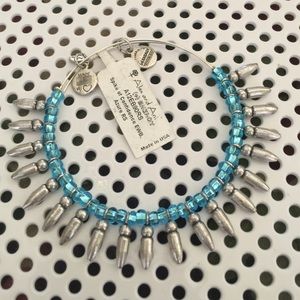 Alex & Ani spike of confidence Azure bracelet New