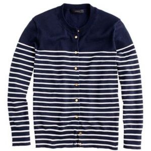 J.Crew Jackie Stripes/Anchors in Navy/White