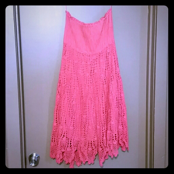 Strapless Crochet Dress/Skirt
