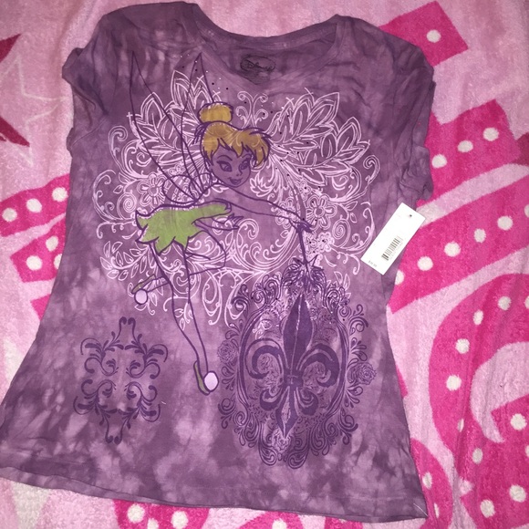 Tinker bell tie dye tshirt