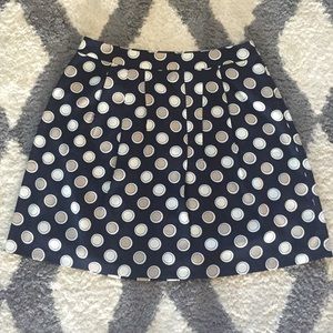 Banana Republic polka dot skirt size 14