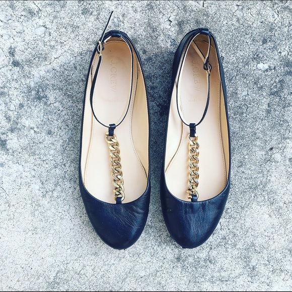 J. Crew Shoes - ⚡️SALE J. Crew Jayne T-Strap ballet flat