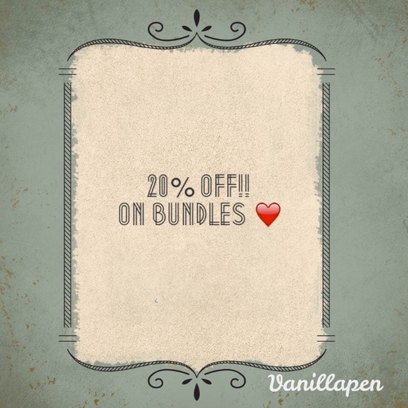 Bundle and save!❤️❤️❤️