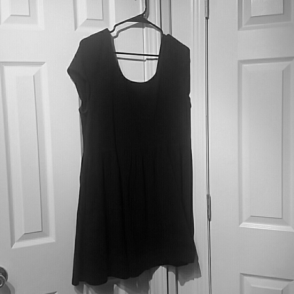Black dress.