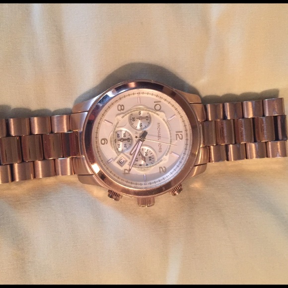 Gold Michael Kors watch!