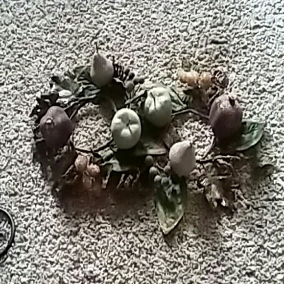 HOME INTERIOR FRUIT CANDLE RINGS - Picture 2 of 2