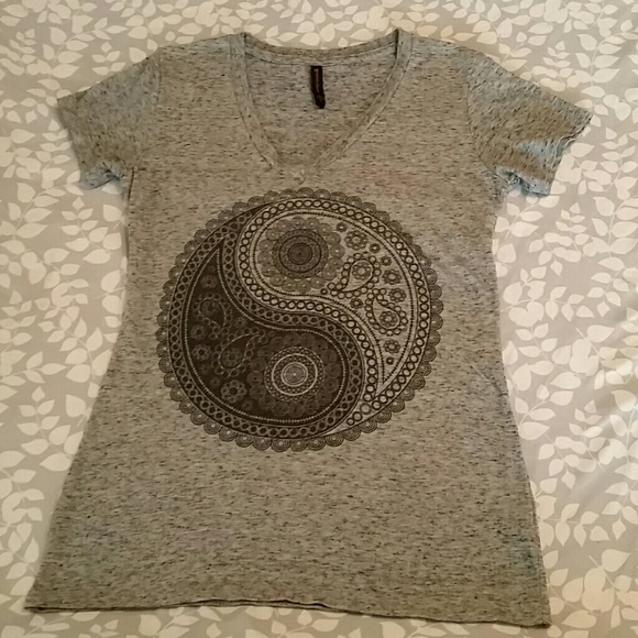 HYBRID APPAREL  Tops - HYBRID APPAREL grey super soft shirt