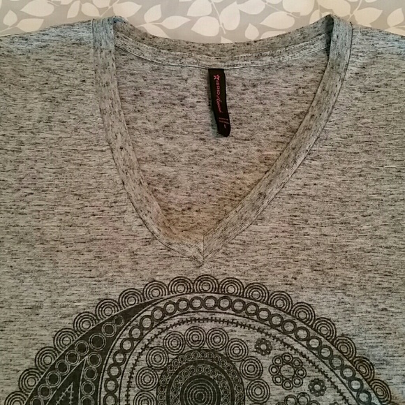 HYBRID APPAREL grey super soft shirt - Picture 2 of 4