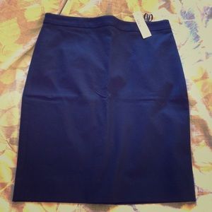 NWT Jcrew no. 2 pencil in stretch cotton (navy)