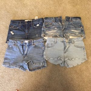 Bundle of high waisted jeans (various brand names)