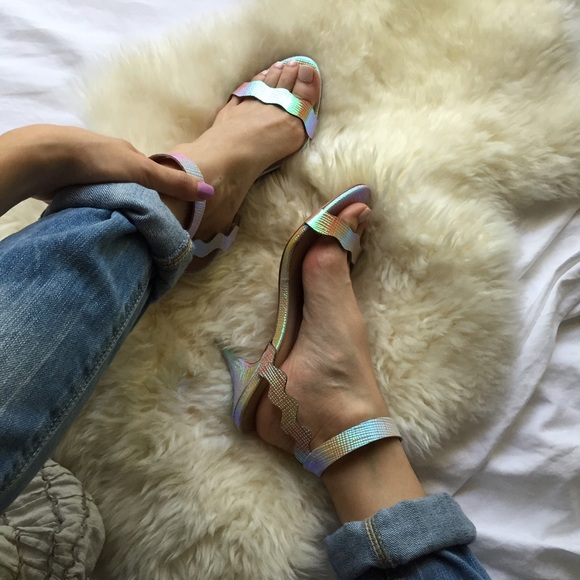 SOLD****Loeffler Randall Reina kitten heels - Picture 3 of 4