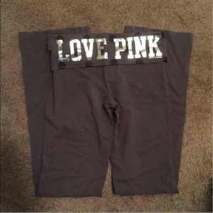 Victoria's secret pink yoga pants
