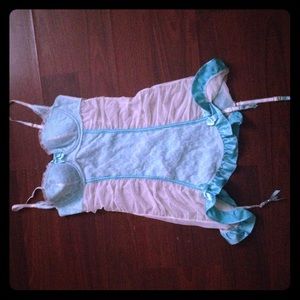 Victoria Secret Bustier / Garter Slip