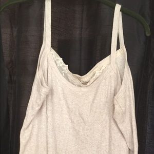 A Beautiful Lace and Cotton Tank Top