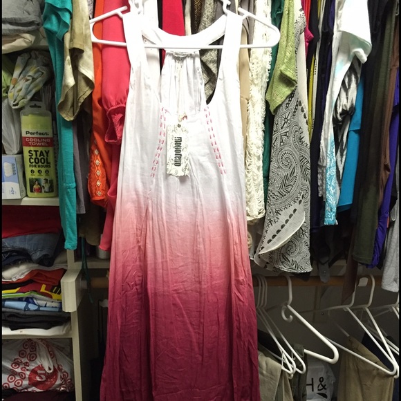 Monoreno Sky's Clearing Ombré Dress