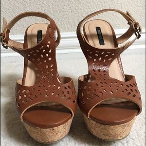Brown Wedges [worn 1 or 2 times]