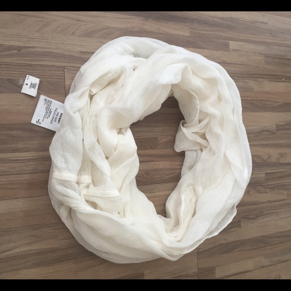 Gauze infinity scarf