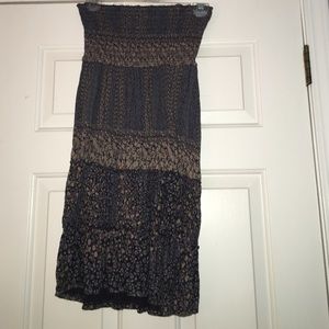 Express Strapless Dress
