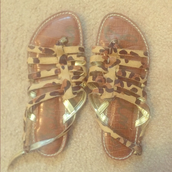 Sam Edelman Shoes - Sam Edelman leopard print sandals
