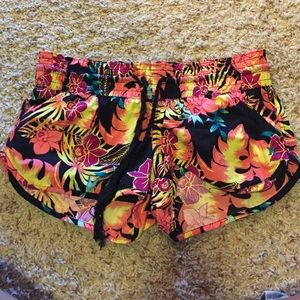Floral Hurley board shorts