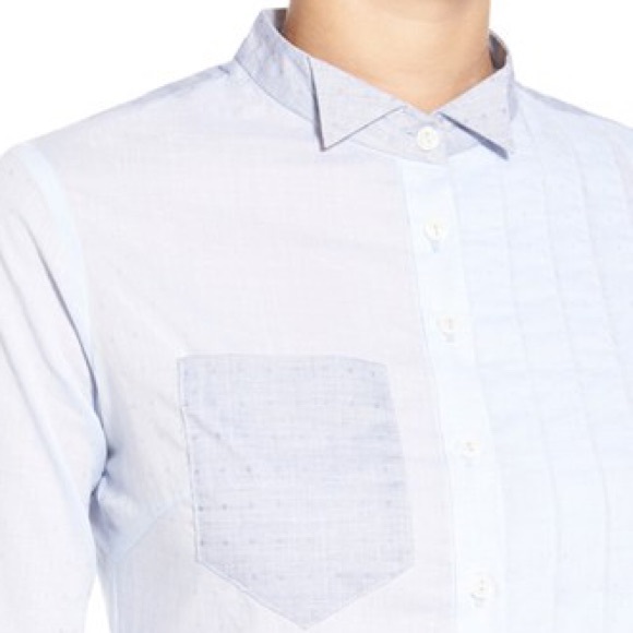 NWT Rachel Antonoff Timothy Tuxedo Shirtdress - Picture 3 of 4