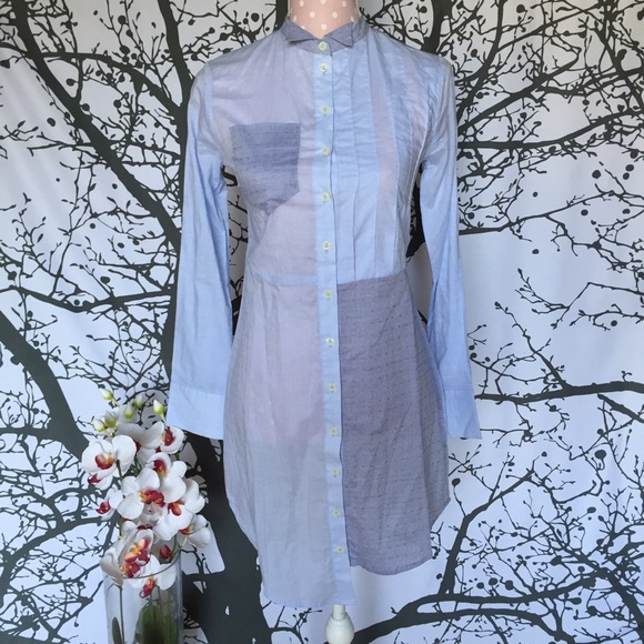 NWT Rachel Antonoff Timothy Tuxedo Shirtdress - Picture 4 of 4