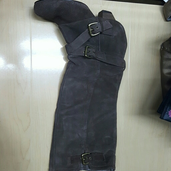 Real suede boots from Nordstrom