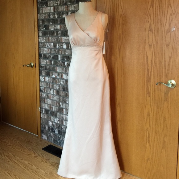 Special occasion dress #MT8706, champagne - Picture 1 of 3