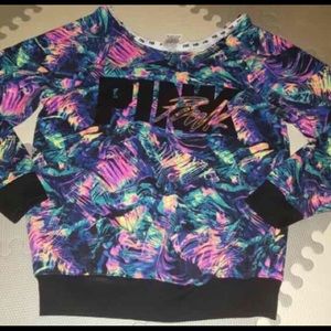 VS PINK slouchy crew