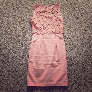Peachy Lace Perfect Dress