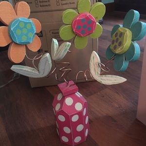 Wooden Flower decoration