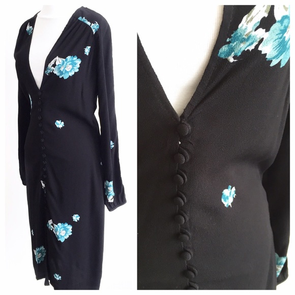 ✨SOLD✨ new | Reformation Dolores Button Midi Dress - Picture 4 of 4