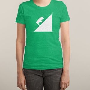 Threadless Green Hypotamoose tshirt
