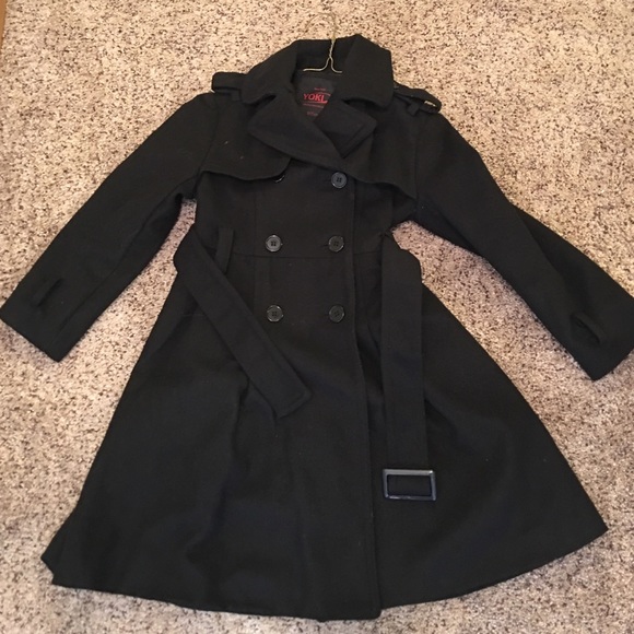 Girls adorable pea coat!