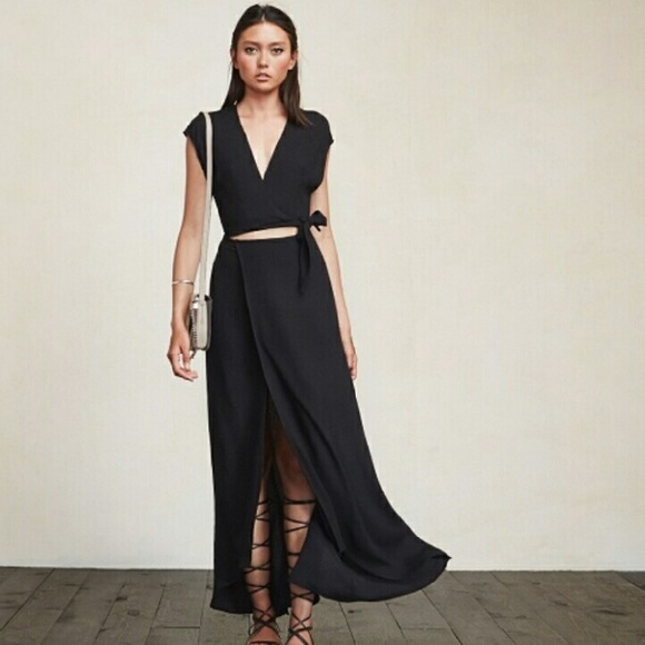 Reformation Dresses & Skirts - ❌SOLD❌ Reformation 'Westlake' Wrap Maxi Dress