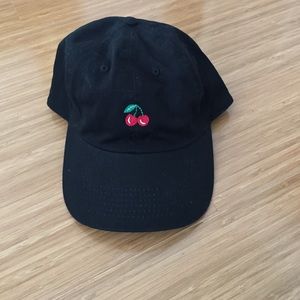 Brandy Melville black cherry hat