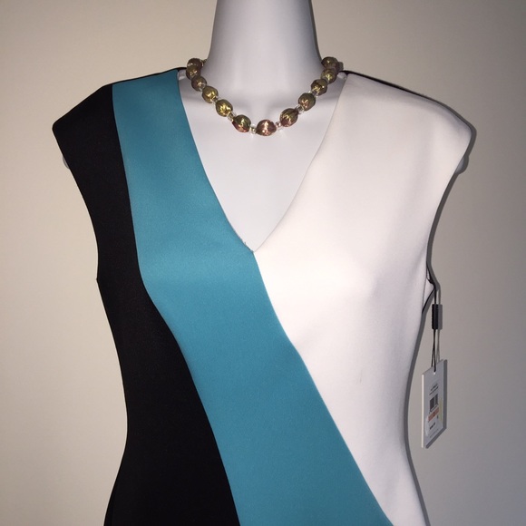 CALVIN KLEIN Sleeveless Knit Dress - Picture 2 of 4