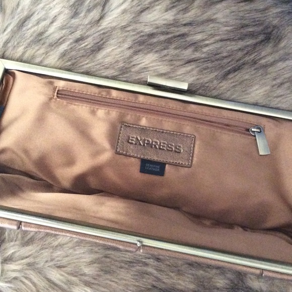 Bronze Metallic Clutch - Picture 2 of 2