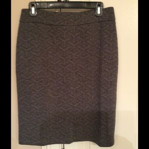 NWOT Size L Pink Martini Gray skirt