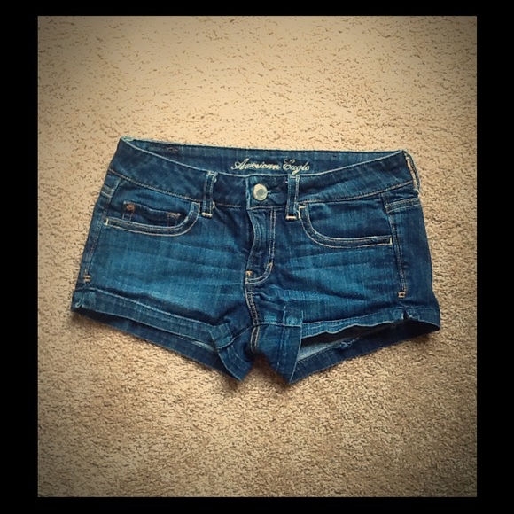 American eagle denim shorts