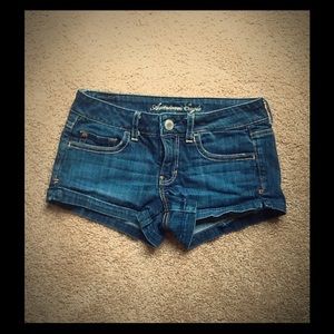 American eagle denim shorts