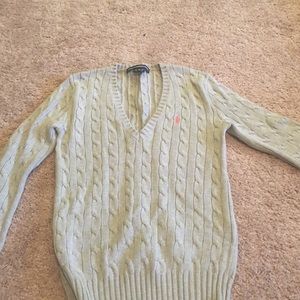 Adorable cable knit sweater