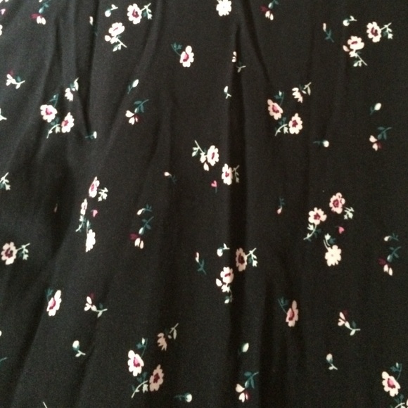 black floral summer dress - Picture 2 of 4