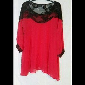 3/4 sleeve flowy top