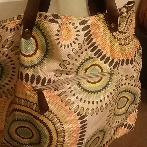 Large Retro Summertime Tote