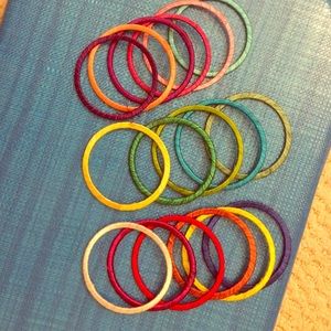 Handwoven Indian mix and match bracelets