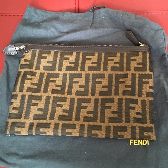 FENDI monogrammed pouch
