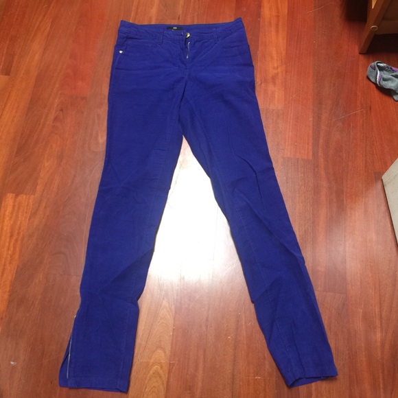 H&M Royal Blue Corduroy pants