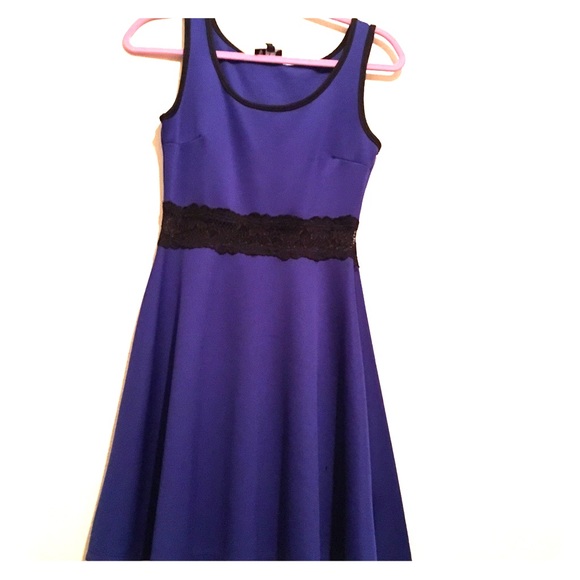 Blue dress