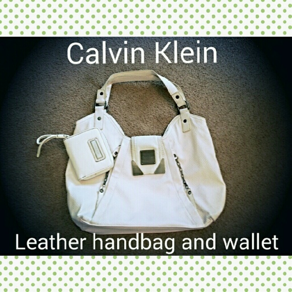 ❌ ❌SOLD❌ ❌ CALVIN  KLEIN LEATHER HANDBAG WALLET